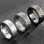 Vintage Wedding Rings For Man Women 316l Stainless Steel Male Ring Finger Jewelry Charm Party Birthday Gift Waterproof