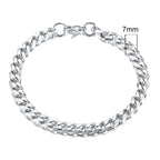 Chunky Curb Chain Bracelet 11mm — Stainless Steel
