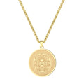 Chandler Medusa Necklace Greek Mythology Ancient Greek Symbol Medusa Pagan Dainty Charm Medusa Charm Stainless Steel