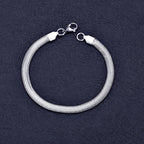 Snake Chain Link Bracelet 6mm — 316L Stainless Steel, 18cm & 20cm