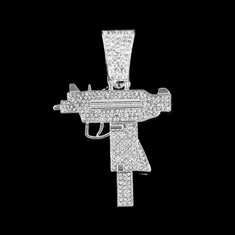 Iced Out Cuban Chain Necklace — Stainless Steel