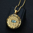 Eye of Horus Stainless Steel Pendant Necklace