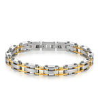 Classic 9MM Width Link Chain Bracelet for Man 316l Stainless Steel Men's Bracelets Jewelry Accessory Birthday Gifts for