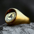 Vintage Creative Viking Tree of Life Signet Rings 316L Stainless Steel Classic Nordic Amulet Ring For Men Women Fashion Jewelry