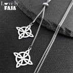 Celtic Steel Chain Witch Knot Witchcraft Sweater