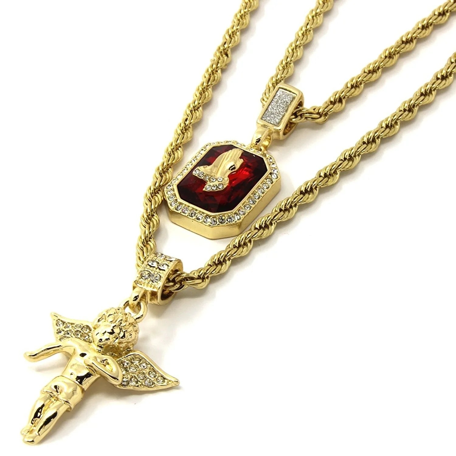 Seraph Angel Pendant Necklace