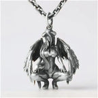 Fashion Anime Sexy Double Ponytail Lolita Pendant Goddess Necklace Men and Women Charm Temptation Cool Jewelry