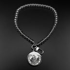 St. Christopher Medal Car Pendant Necklace — Stainless Steel