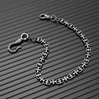 Gothic Cross Trouser Waist Keychain — Zinc Alloy