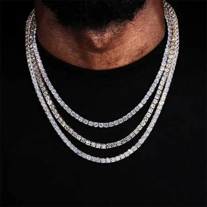 Iced Out Tennis Chain Necklace