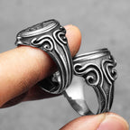 Lucifer Ring — Stainless Steel