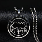 Sigil de Lucifer Baphomet Necklace — SS