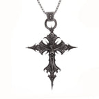 Skull Cross Pendant Necklace