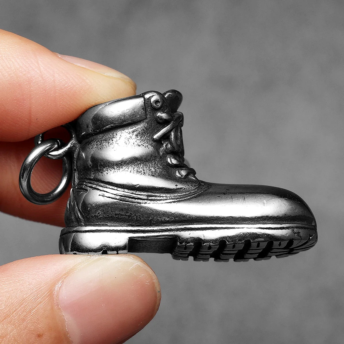 Martin Boots Men Necklaces With Pendant Stainless Steel New In Jewelry For Male Women Punk Hip Hop Accessories Gifts