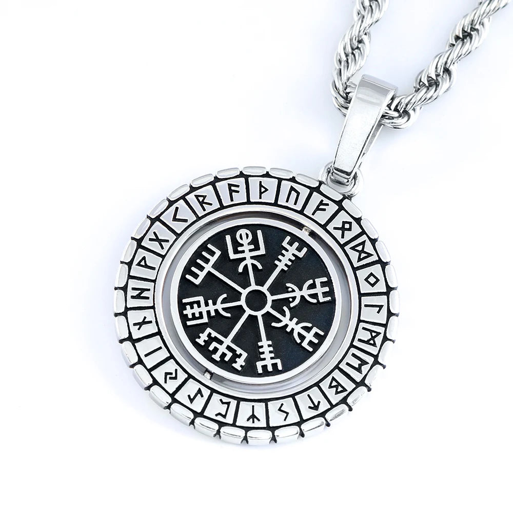 Celtic Viking Wolf Pendant — 925 Silver