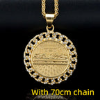 Iced Out Last Supper Pendant — Stainless Steel