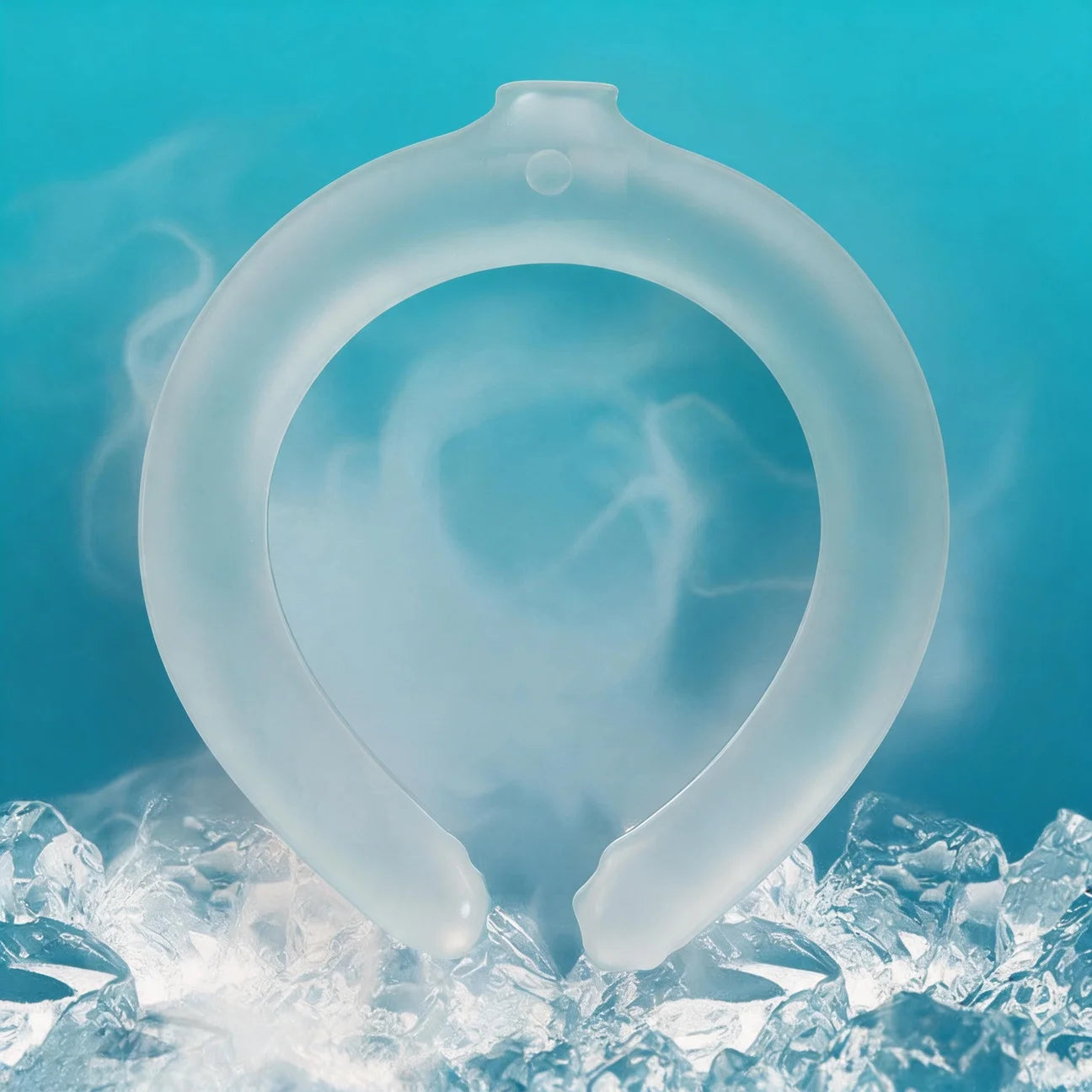 Summer Neck Cooling Ring Lasting Neck Wearable Gel Ice Pack Reusable Ice Cushion Portable Outdoor Sports Cooling