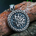 Multi-style Vintage Viking Necklace Men Amulet Nordic Tree of Life Celtic Stainless Steel Pendant Chain Jewelry Wholesale