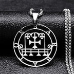 Sigil de Lucifer Baphomet Necklace — SS