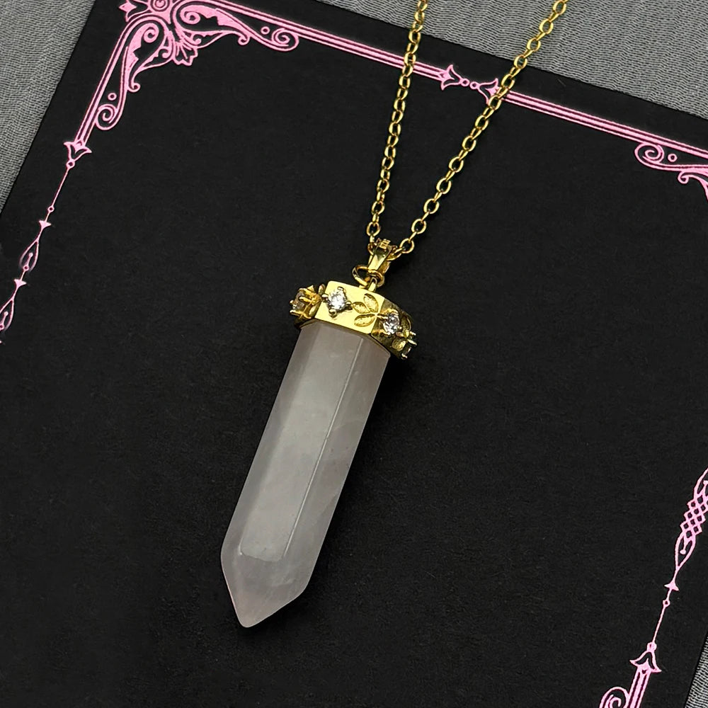 Geometric Two-Tone Pendant Sterling Pendulum Clavicle