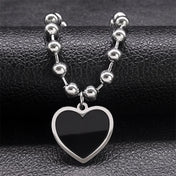 Gothic Heart Steel Pendant Punk Egirl Korean Kpop