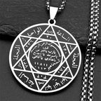Gold Star of David Pendant Necklace — Stainless Steel