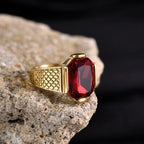 R3351g Men's High Quality Vintage Stainless Steel Styles Ring Jewelry
