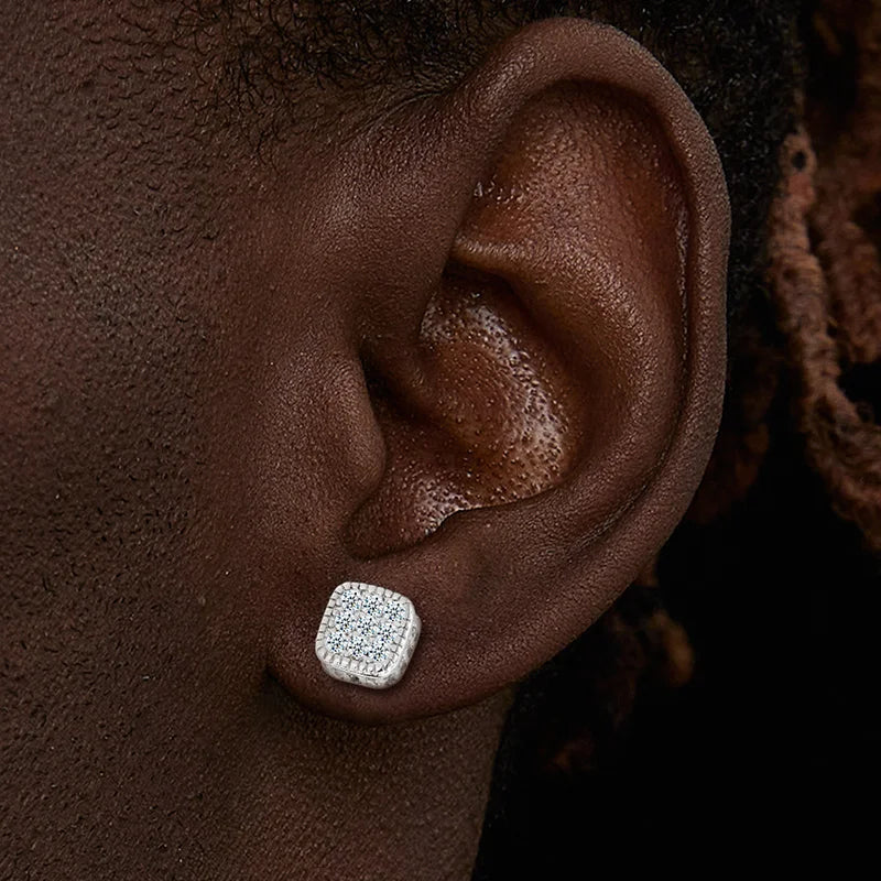 Stainless Steel Magnetic Earrings Non-Piercing