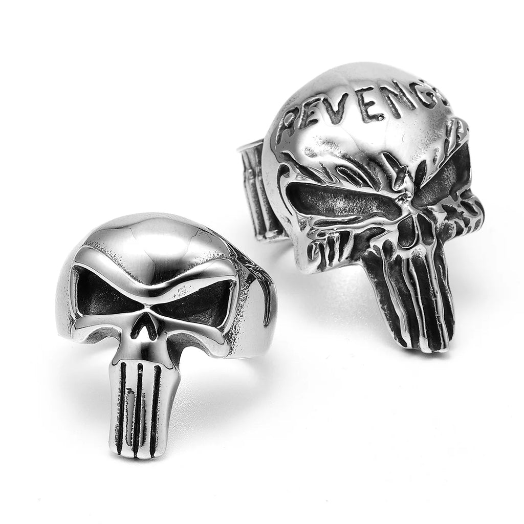 Movie Skull Ring — Stainless Steel
