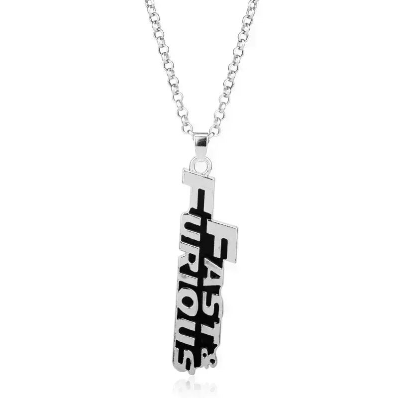 2024 New Vin Diesel Pendant Fast and Furious Boy Stainless Steel Dominic Toretto Cross Necklace for Men Chain Gift