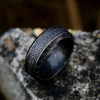 Vintage Odin Norse Viking Amulet Rune Rings For Men Cool Stainless Steel Celtic Knot Ring Wedding Jewelry Valentine's