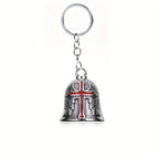 Norse Gods Odin Celtic Knot Motorcycle Bell Necklace Men's Punk Riding Rock Lucky Exorcism Amulet Jewelry
