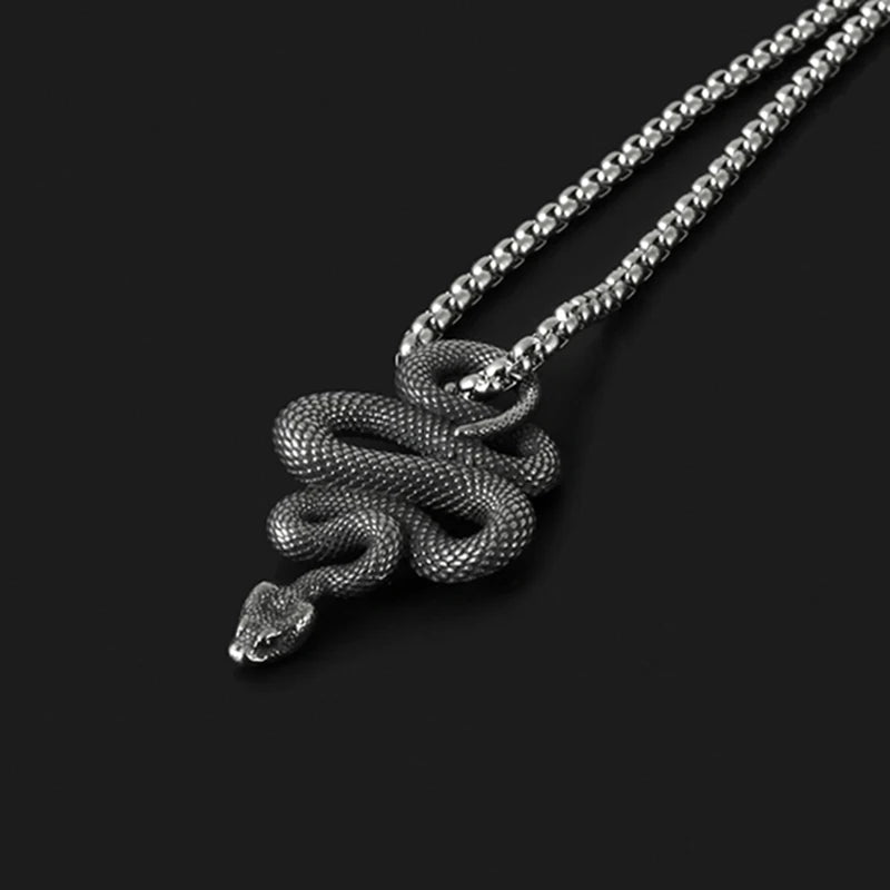 Gothic Satan Goat Stainless Steel Pendant Necklace