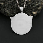 Odin Steel Pendant Vintage Nordic Vikings Head