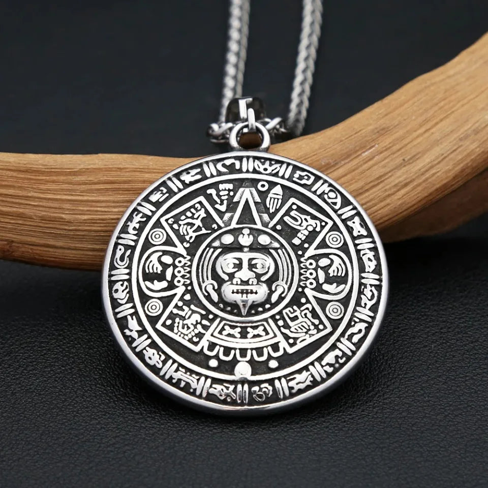 Statement Stainless Steel Pendant Necklace