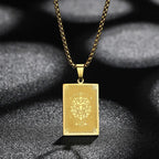 Zodiac Sign Capricorn Pendant Necklace for Women Men 12 Constellation Jewelry Choker Charm Chain Birthday Gift Female Collar