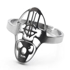 Statement Ring — Stainless Steel Adjustable