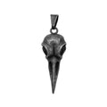 Crow Skull Pendant Necklace — Stainless Steel