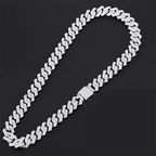 Iced Out Cuban Chain Set — 16mm