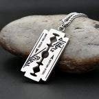 Steel Pendant Punk Music Band Judas Priest Razor