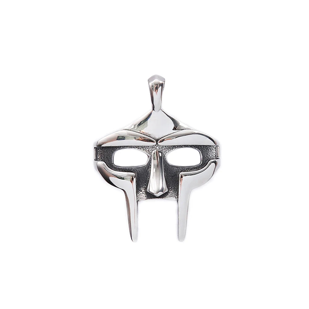 MF Doom Pharaoh Mask Pendant — Stainless