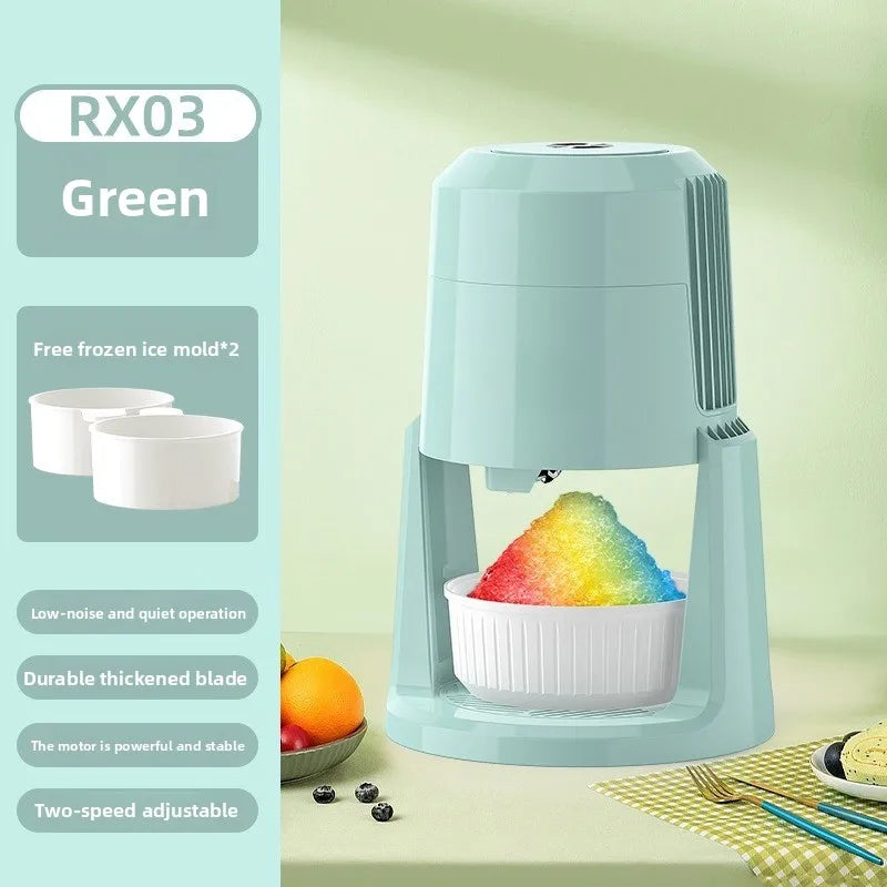 Automatic household small hail ice machine,Electric ice crusher , Mianmian ice machine