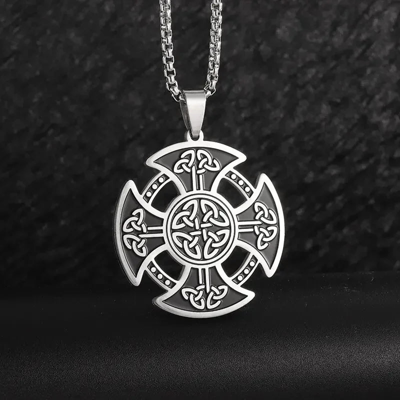 Hebrew Pentagram Star Pendant Necklace — Amulet