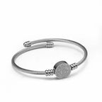 High Quality Virgin Mary Charm Bangles Men Women Stainless Steel Chain Link Cuff Sporty Bracelets Jewelry