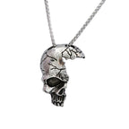 Gothic Skull Steel Pendant Retro Punk