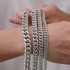 Cuban Curb Chain Bracelet 12mm — Stainless Steel