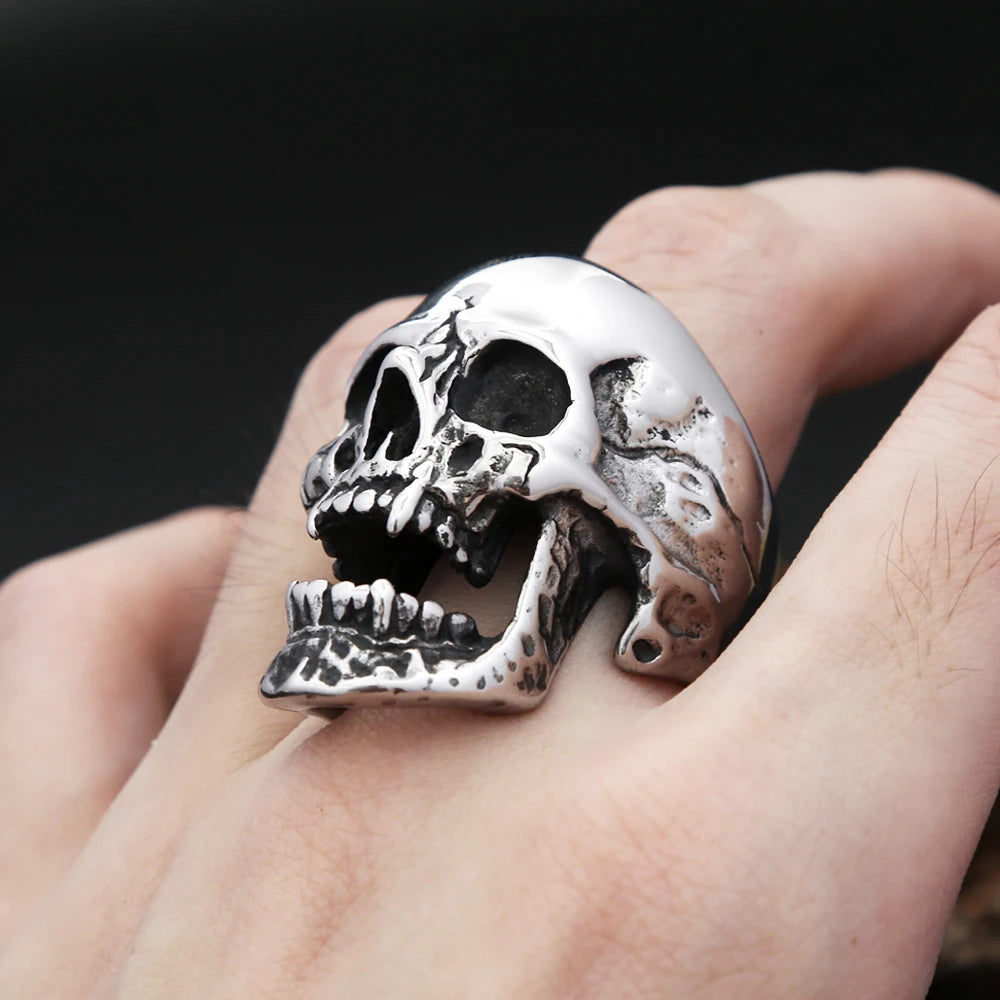 Skull Ring — Stainless Steel
