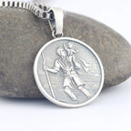 St. Christopher Pendant — 925 Silver