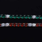 Silver 925 Moissanite Tennis Bracelet Iced Out