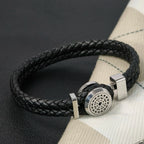 New personalized Wanjia European and American bracelet MB bracelet woven stainless steel men's bracelet